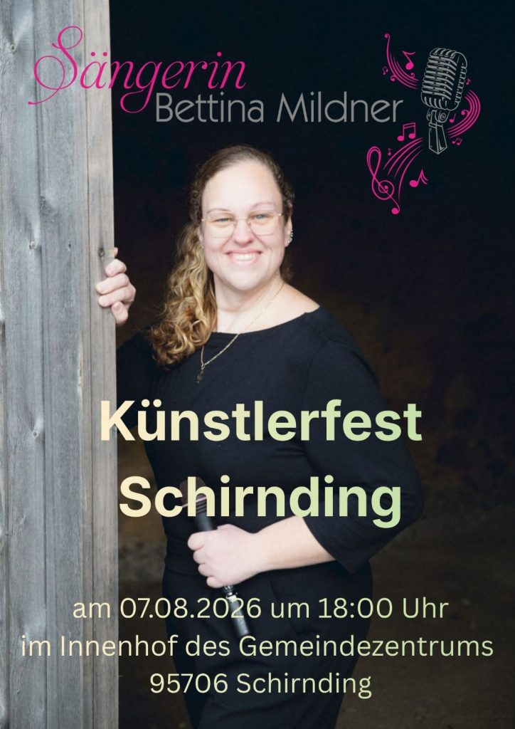 Künstlerfest Schirnding im Innenhof des Gemeindezentrums Schirnding, Beginn ab 18 Uhr bei freiem Eintritt